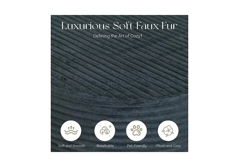 Aecojoy 134'' Modern Sectional Couches 1400LBS Oversized L-Shaped Curved Sofa