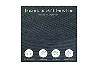 Aecojoy 134'' Modern Sectional Couches 1400LBS Oversized L-Shaped Curved Sofa