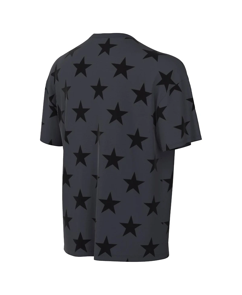 Nike Big Boys and Girls Navy Usmnt Allover Print T-Shirt