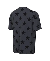 Nike Big Boys and Girls Navy Usmnt Allover Print T-Shirt