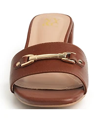 New York & Company Women's Maxine Slides Heels