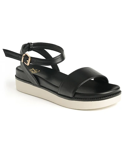 New York & Company Women's Charli Ankle Strap Sandals