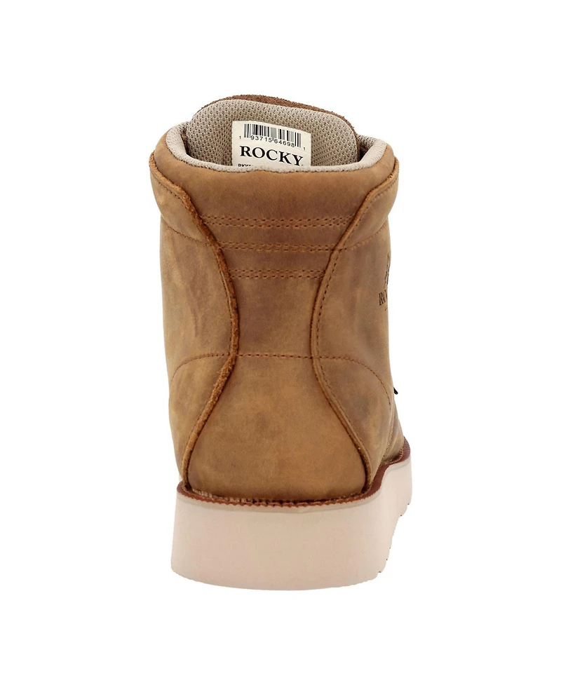 Rocky Men's MonoCrepe Wedge Composite Toe Boa Work Boot