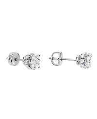 Macy's Diamond Stud Earrings (2 ct. t.w.) in 14k White Gold