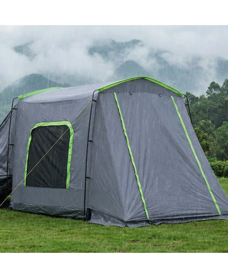 Mecale 10.6x8 Ft Suv Tailgate Tent 5-9 Person PU3000 Waterproof