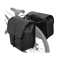 Aoligeijs 20L Bike Pannier Bags 2 Pack Waterproof Bicycle Rear Rack Storage Saddle Bags for Cycling Commuting Travel