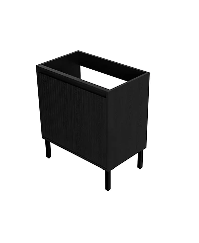 Sillysis Inch Bathroom Vanity Cabinet, Modern Mdf Storage, Sink Not Included
