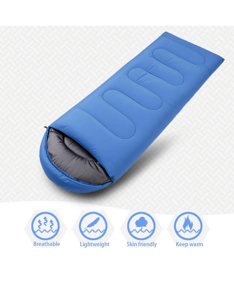 3 Season Lightweight Waterproof Sleeping Bag for Camping Hiking Backpacking