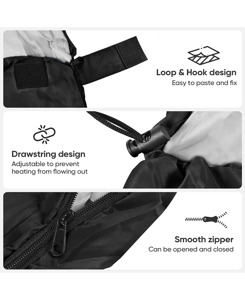 Gnuadz Sleeping Bag Portable Waterproof 4 Seasons Camping Adults Backpacking Outdoor Recreation Gear