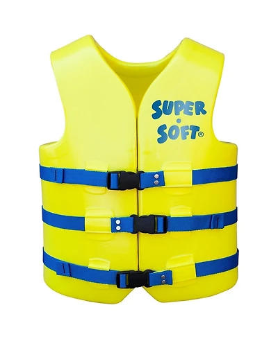 Trc Recreation Super Soft Xs Life Jacket Vinyl Coated Foam Swim Vest