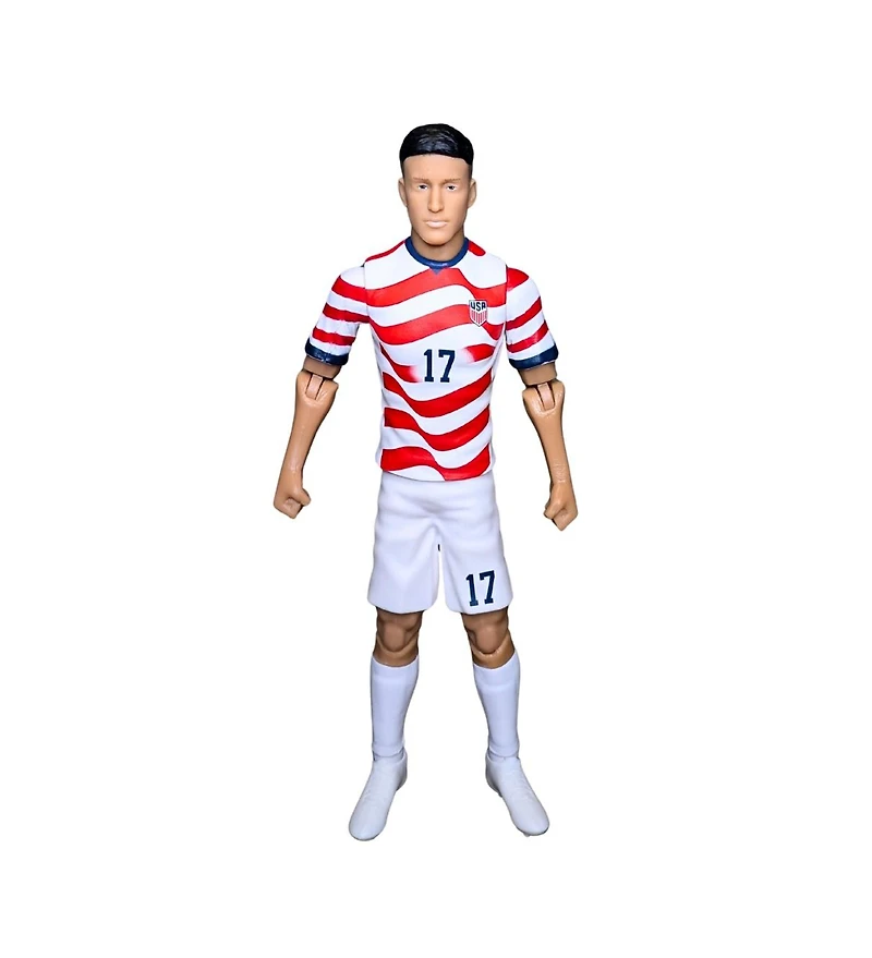 Banbo Toys Sockers 2026 Usmnt Alejandro Zendejas 8" Collectible Soccer Action Figure