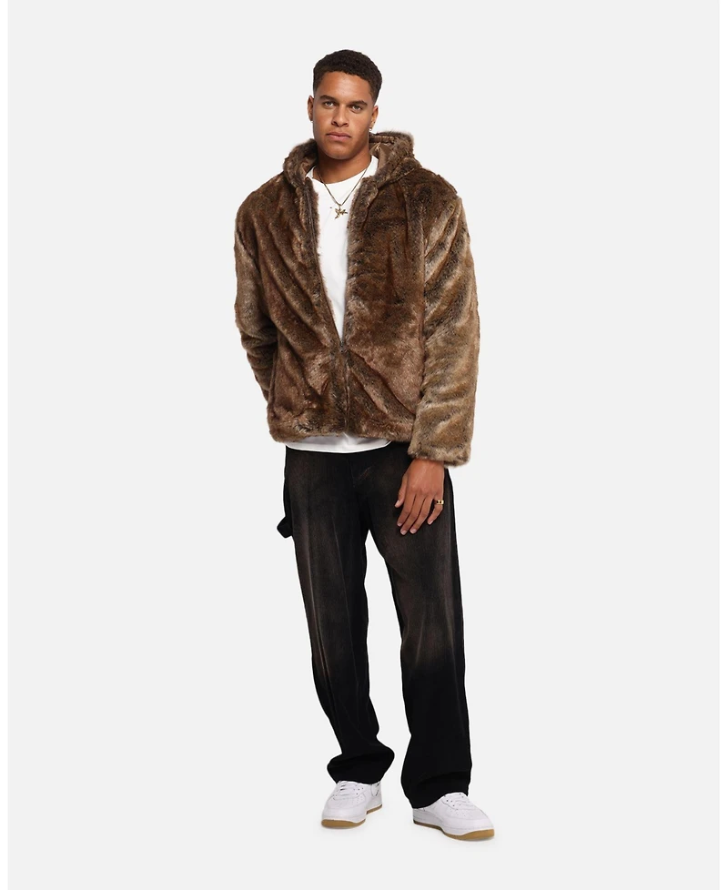 Xxiii Men's Into The Wild Fur Jacket