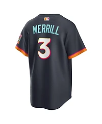 Nike Men's Jackson Merrill Black San Diego Padres 2026 City Connect Stadium Jersey