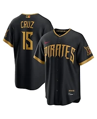Nike Men's Oneil Cruz Black Pittsburgh Pirates 2026 City Connect Stadium Jersey