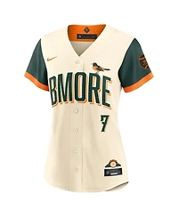 Nike Women's Jackson Holliday Natural Baltimore Orioles 2026 City Connect Stadium Jersey