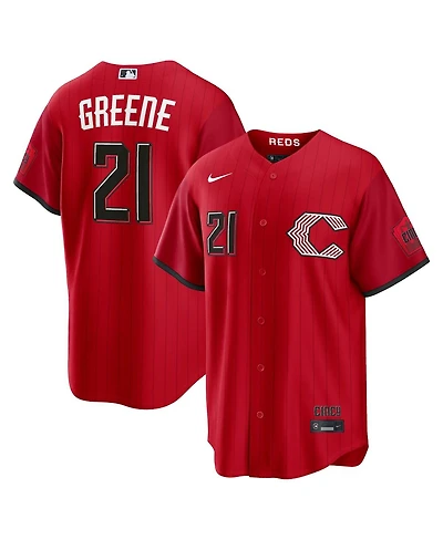 Nike Men's Hunter Greene Red Cincinnati Reds 2026 City Connect Stadium Jersey