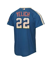 Nike Big Boys and Girls Christian Yelich Gray Milwaukee Brewers 2026 City Connect Stadium Jersey