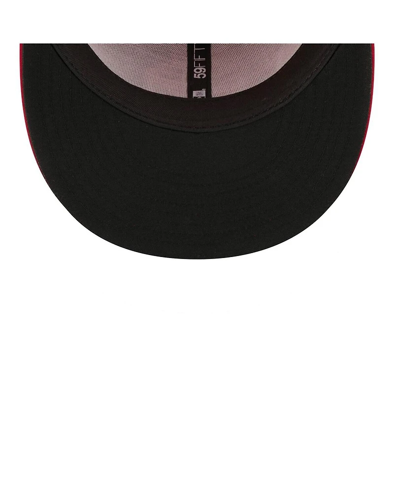 New Era Men's Red Texas Rangers 2026 City Connect Batting Practice 59FIFTY Fitted Hat