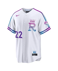 Nike Men's Carter Jensen White Kansas City Royals 2026 Connect Stadium Jersey