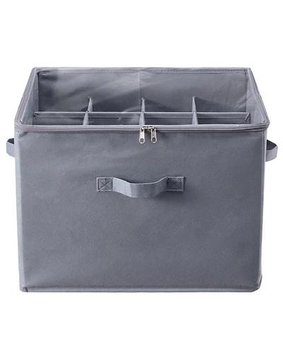 Gouun Under-Bed Shoe Organizer with 16 Compartments and Clear Window