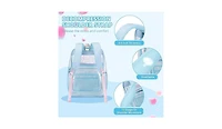 Urbanmax Clear Backpack for School Girls, Heavy Duty Tpu Transparent Stadium Events Approved, Bookbag