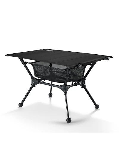 Gnuadz Camping Table Portable Folding Mesh Storage Net High Low Options Outdoor Recreation Gear