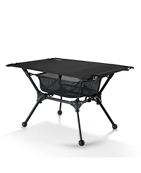 Gnuadz Camping Table Portable Folding Mesh Storage Net High Low Options Outdoor Recreation Gear