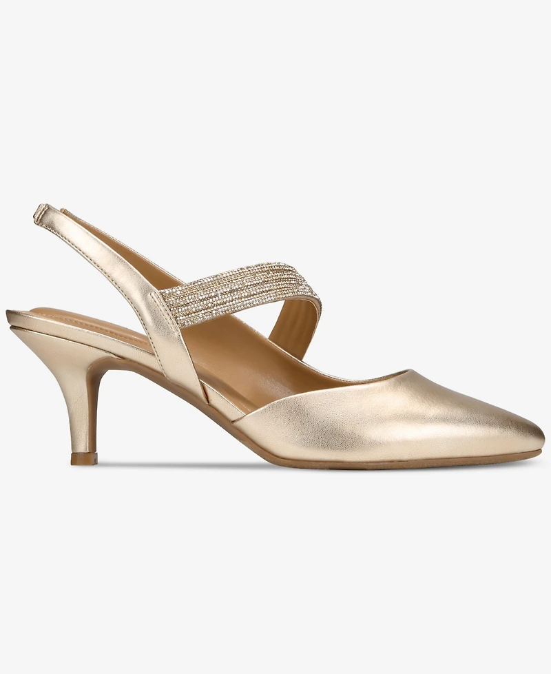 Style & Co Women's Gisellee Slingback Closed Toe Pumps, Macy's Exclusive