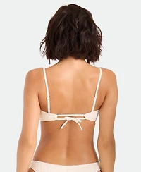 Volcom Women's Low Tide Bandeau Neck Bikini Top