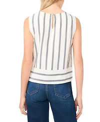 Vince Camuto Women's Sleeveless Crewneck Blouse