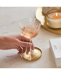 Fleck, Heirloom Brass Coasters, Set of 4