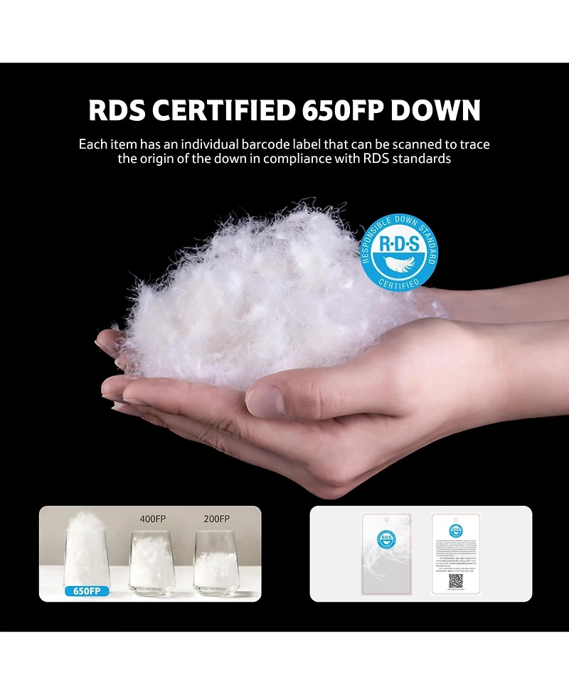 Naturehike Ultralight Down Sleeping Bag, 650FP, 3-4 Season, Adults, 32-42, Waterproof, Compact, Camping