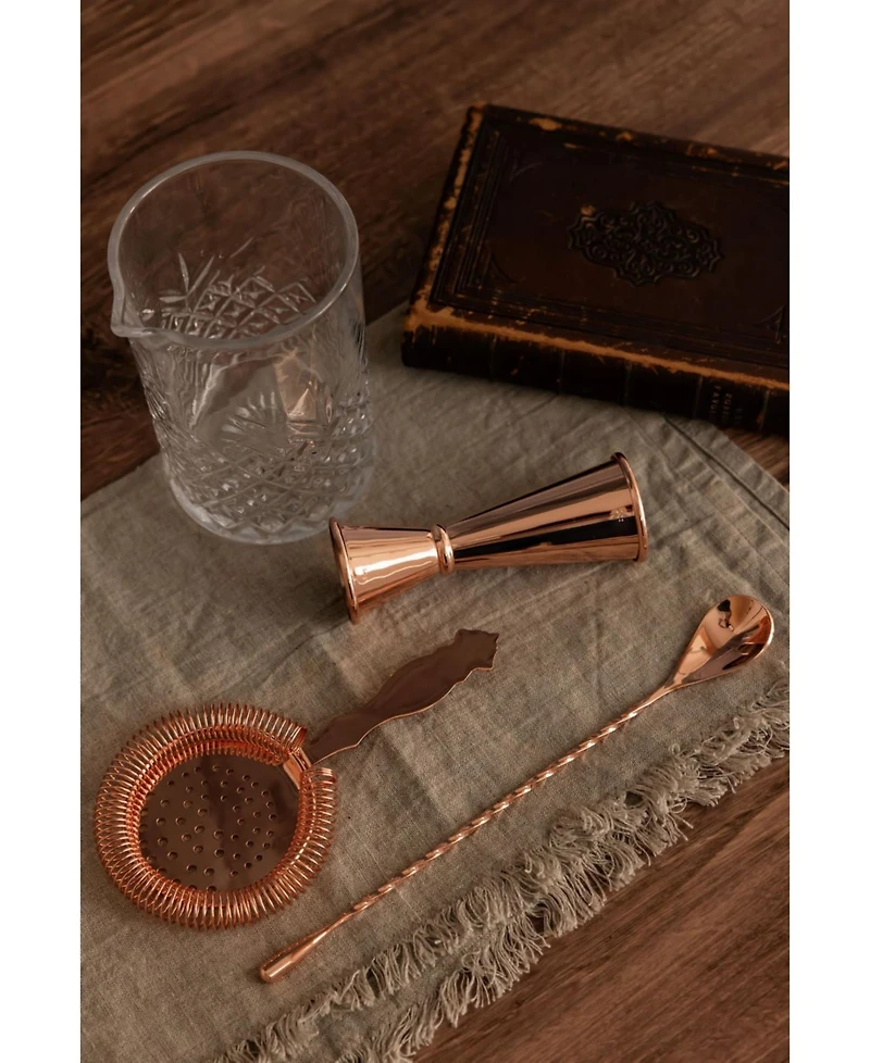 Coppermill Kitchen, Cmk Vintage Inspired Glass Barware Set