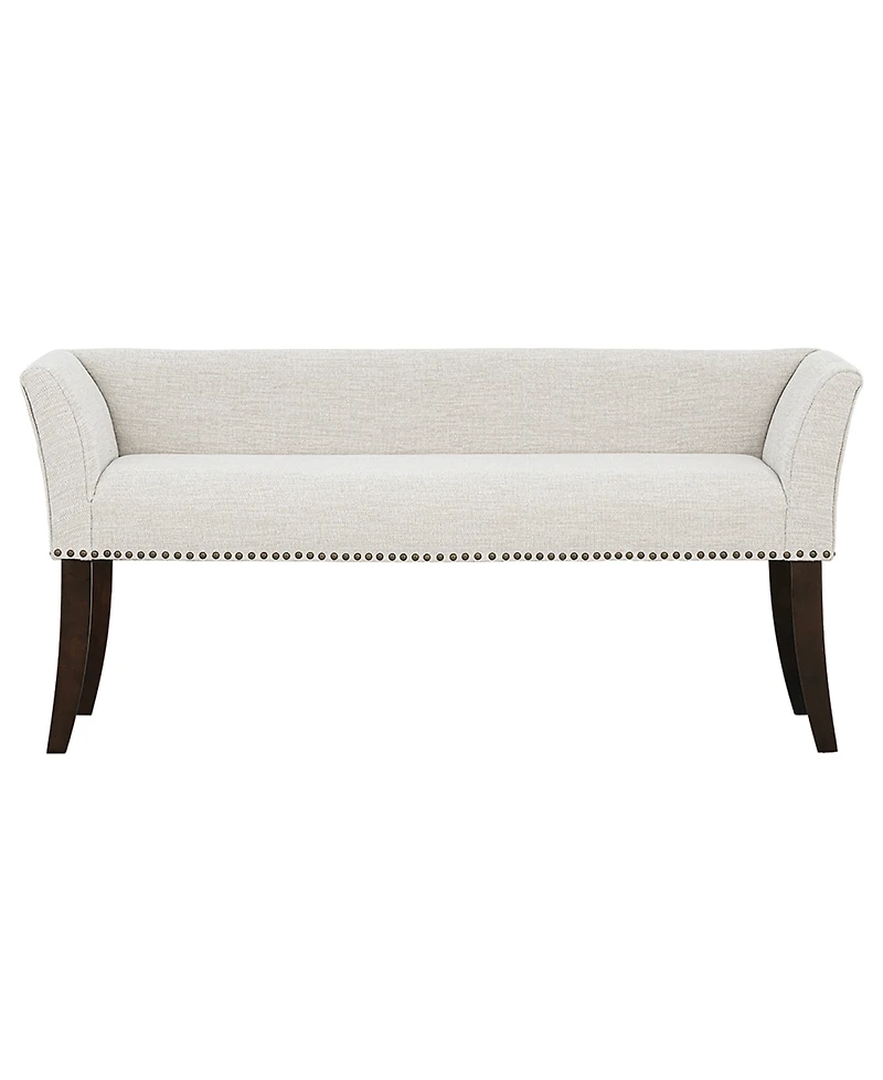 Madison Park Welburn 49.5" Upholstered Accent Bench