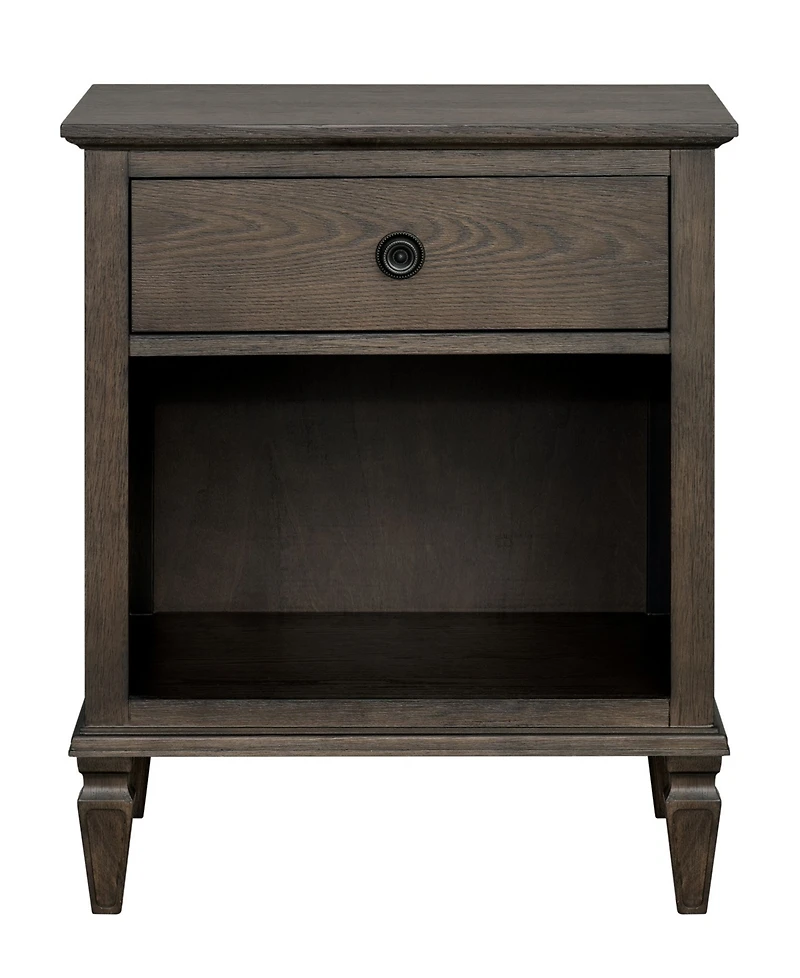 Madison Park Signature Victoria 24" One-Drawer Wood Nightstand