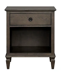 Madison Park Signature Victoria 24" One-Drawer Wood Nightstand