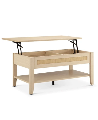 510 Design Lennox 35" Wood Lift-Top Coffee Table