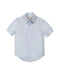 Hope & Henry Boys Linen Short Sleeve Shirt