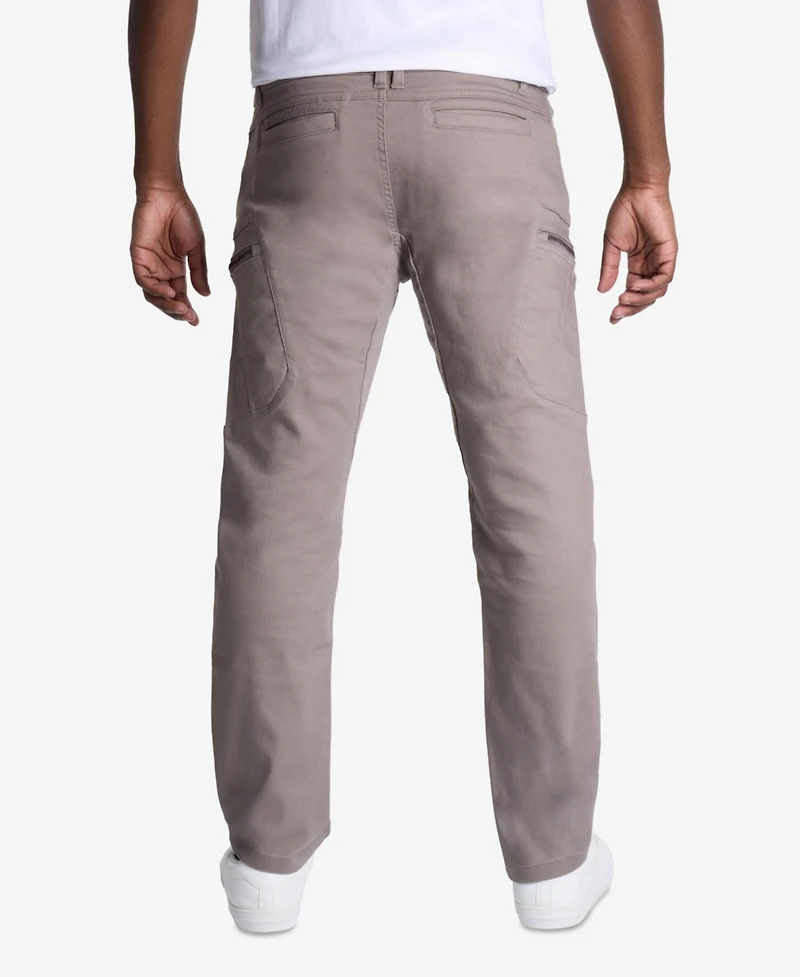 X Ray Men's Xray Slim-Fit Stretch Twill Cargo Pants