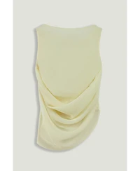 Nocturne Women's Draped Sleeveless Blouse