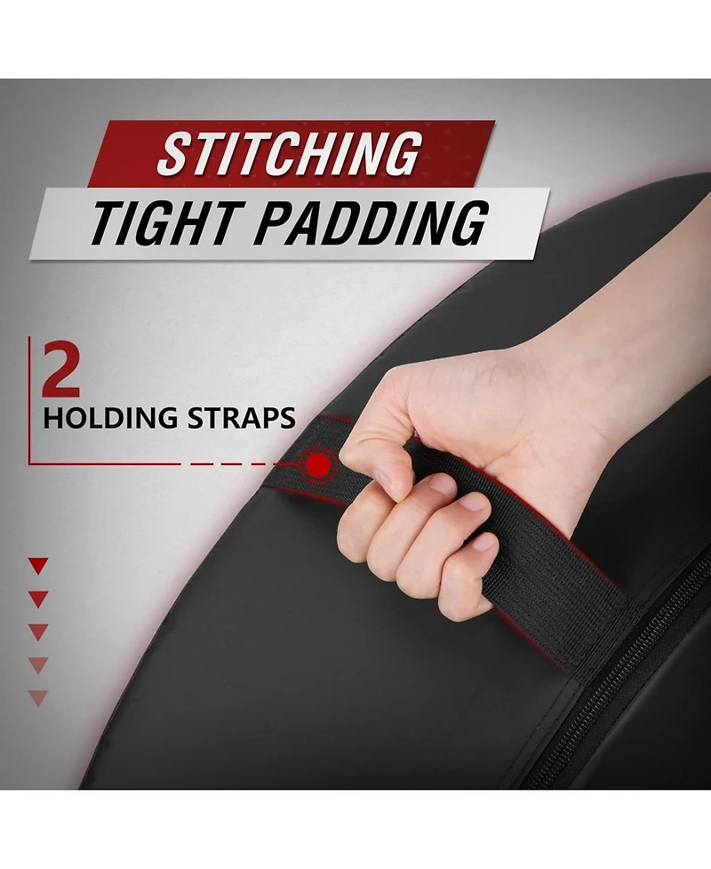 Hikeen 28" Football Tackle Wheel Dummy Denser Softer Foam Tackling Dummies for Football Youth - Tackling Wheel with Straps (1PCS)