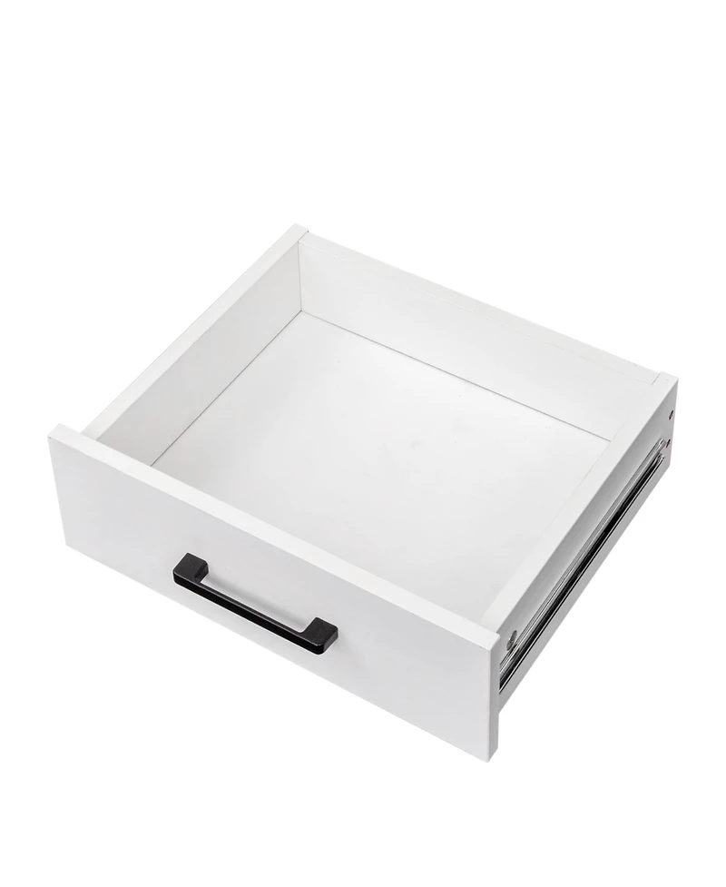 flynama Modular 24-Bottle Wine Bar Buffet Cabinet