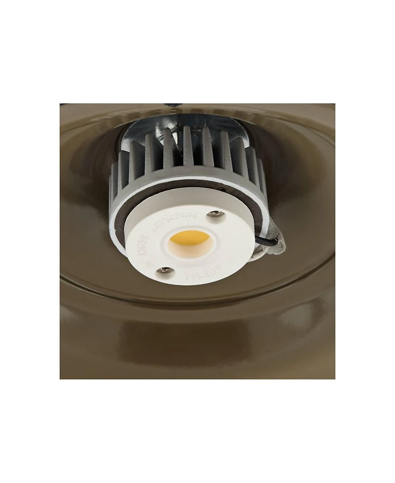 John Timberland Bellagio 26 1/2" High Rustic Outdoor Landscape Path Light Porch House Down-Arm Led Bulb