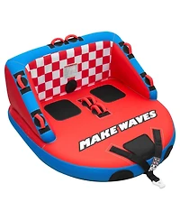 Mecale 2-Rider Towable Tube for Boating 340 lbs Dual Tow Points