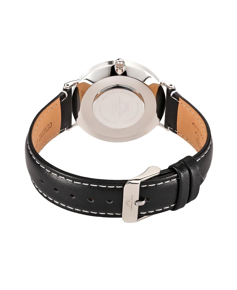 Porsamo Bleu Men's Rowan Genuine Leather Band Watch 1471FROL