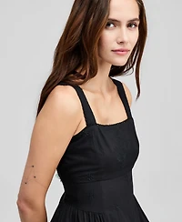 And Now This Women's Cotton Square-Neck Maxi Dress, Macy's Exclusive