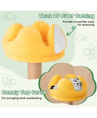 Cozito Cat Tree 45 in Multi-Level with Fruit-Shaped Platforms