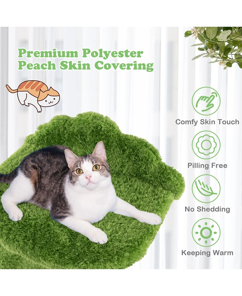 Cozito Cat Tree 38 inch Cute Cloud Shape with Sisal Scratch Posts