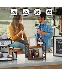 Gnuadz Countertop 2 Tier Spice Rack Organizer