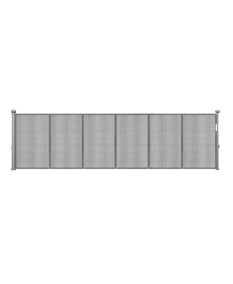 Cozito Retractable Baby Gate 34 in Tall Extends to 110 in Mesh